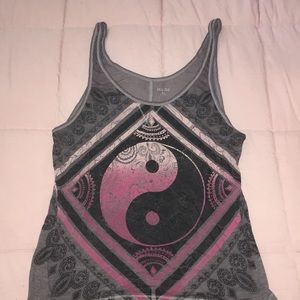 Yin yang tank top